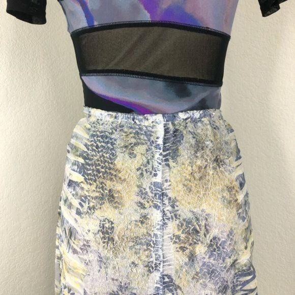 Yoshiki Hishinuma Midi Skirt Pleat Heat Crinkle Shibori - Picture 6 of 12